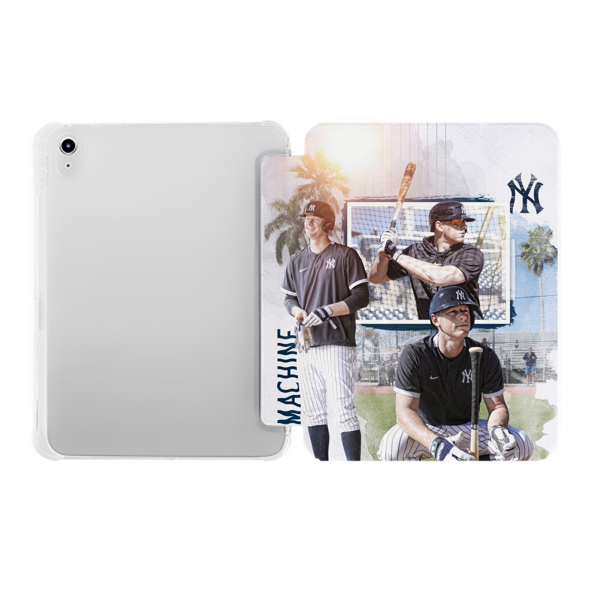 DJ Lemahieu 19 Premium Tri-Fold PU Leather & Silicone IPad Case With Pencil Slot – Fits 9.5,10.5,10.9 – Adjustable Stand, Slim, Protective